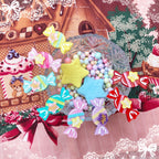 Rainbow Candy - Sweet Lolita Ring Hairclip - image 1