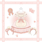 Sweet Layered Cake - Sweet Lolita JSK with Detachable Apron - image 18