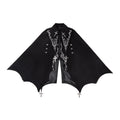 Nightfall - Ouji Lolita Outfit, Bat Wing Shaped Cape - image 22