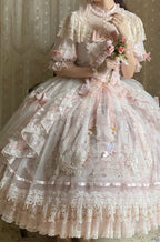 Sunset Realm Lolita Bride Gorgeous OP FS - image 19
