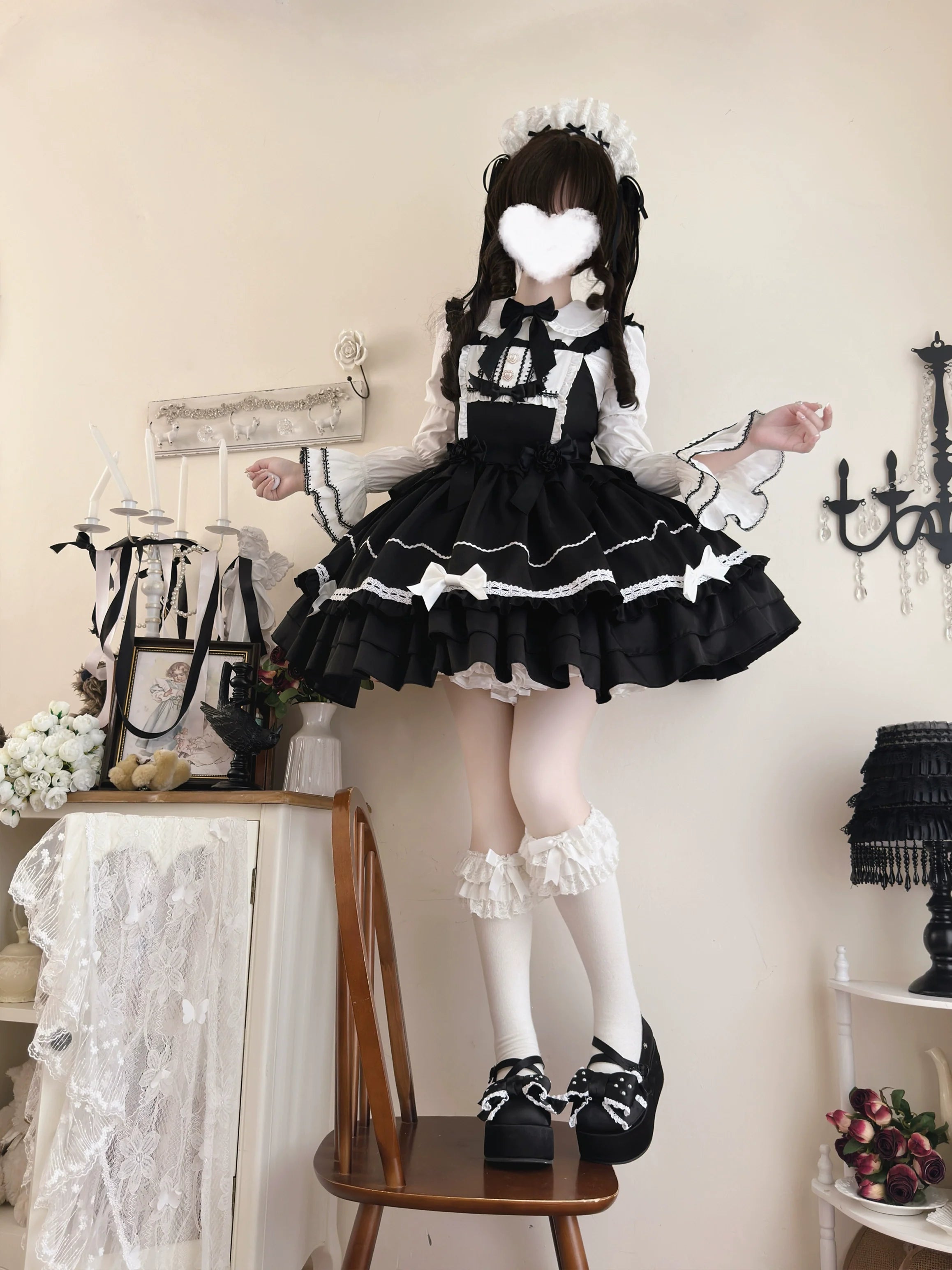 Paper Shell Cake - Sweet Lolita JSK Dress Summer Dress - image 13