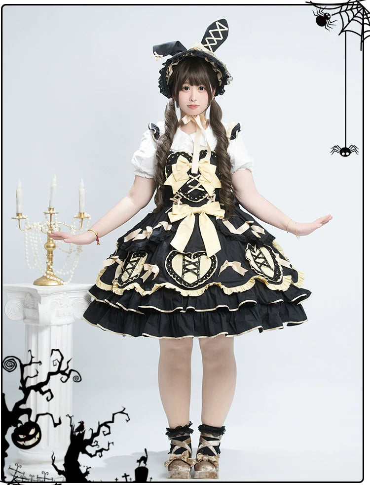 Icing Sugar Gift Box Plus Size Sweet Lolita JSK Dress Set - image 9