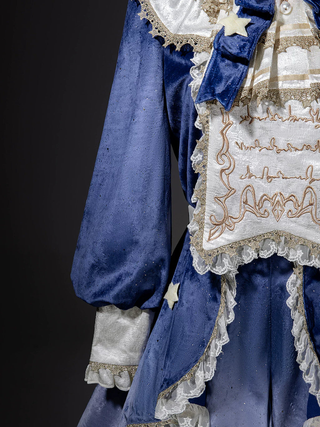 Dream Cloud - Ouji Lolita High-Low Tailcoat, Puffy Lantern Shorts - image 8