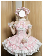 Old School Polka Dots - Sweet Lolita BNT & Detachable Sleeves - image 6
