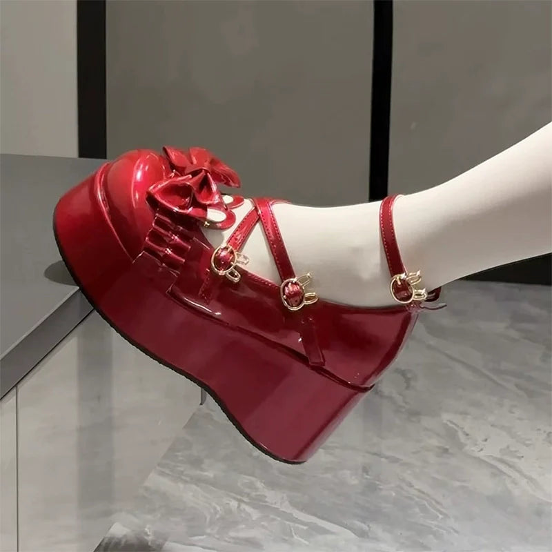 Bond Bunny - Sweet Lolita Platform Shoe, Bunny Ear Accents - image 6