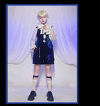 Kalila - Punk Lolita Dress Set Plaid Shorts Set - image 4