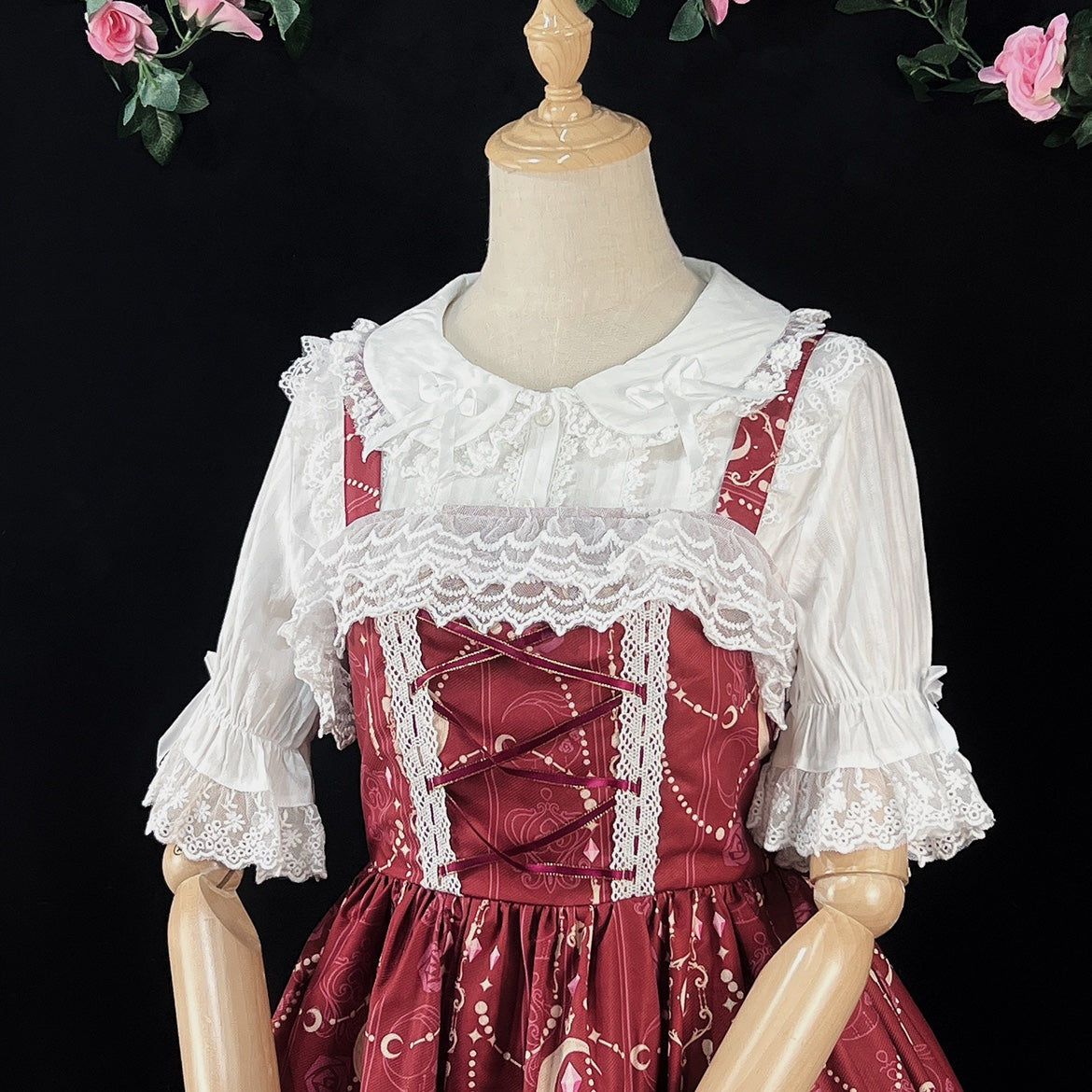 Summer Short Sleeve Cotton Lolita Blouse - image 6