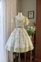 The Rose Dowry - Daily Cotton Lolita OP Dress V-neck Dress - image 20