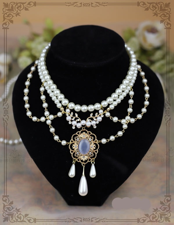 Theresa - Vintage Wedding Lolita Necklace - image 1