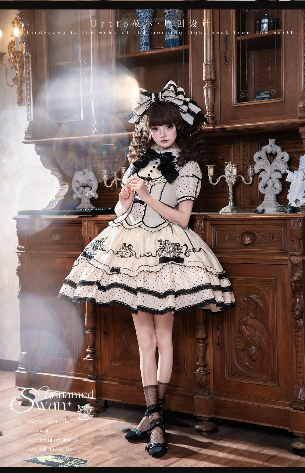 Unnamed Swan Classic Lolita OP Dress Set - image 10