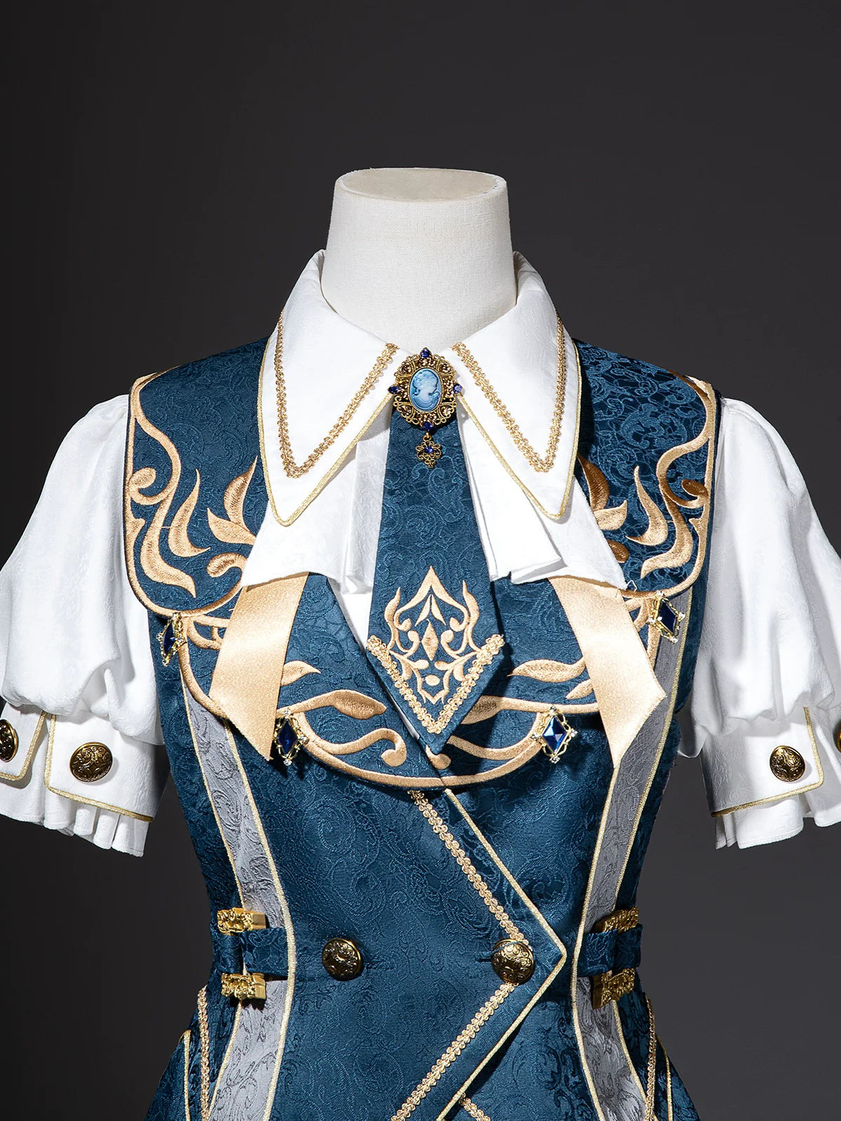 Contract Magic - Jacquard Ouji Lolita Vest Outfit - image 10