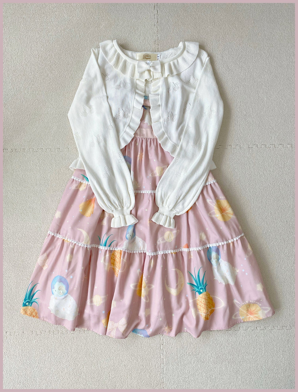 Sweet Lolita Long-Sleeved Cotton Cardigan - image 20