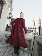 The Legend of Dracula - Gothic Ouji Lolita Winter Coat Set - image 7