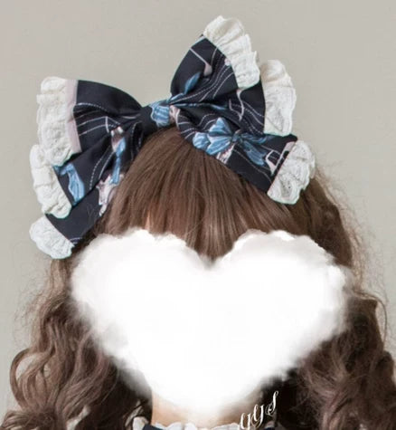 Witch's Banquet - Printed Doll-like Sweet Lolita OP, Apron-like Front and Accessories - image 24