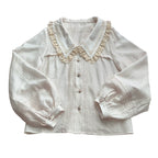 Elegant Lolita Shirt and Midi Skirt Options - image 17