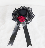 Gothic Lolita Top Hat Lolita Tea Party Halloween Hair Accessory - image 8