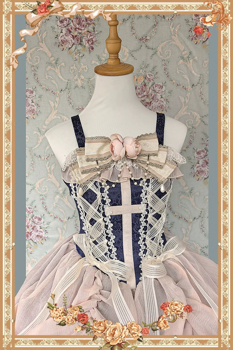 Lilith's Cage - Gothic Lolita JSK Dress & Blouse - image 19