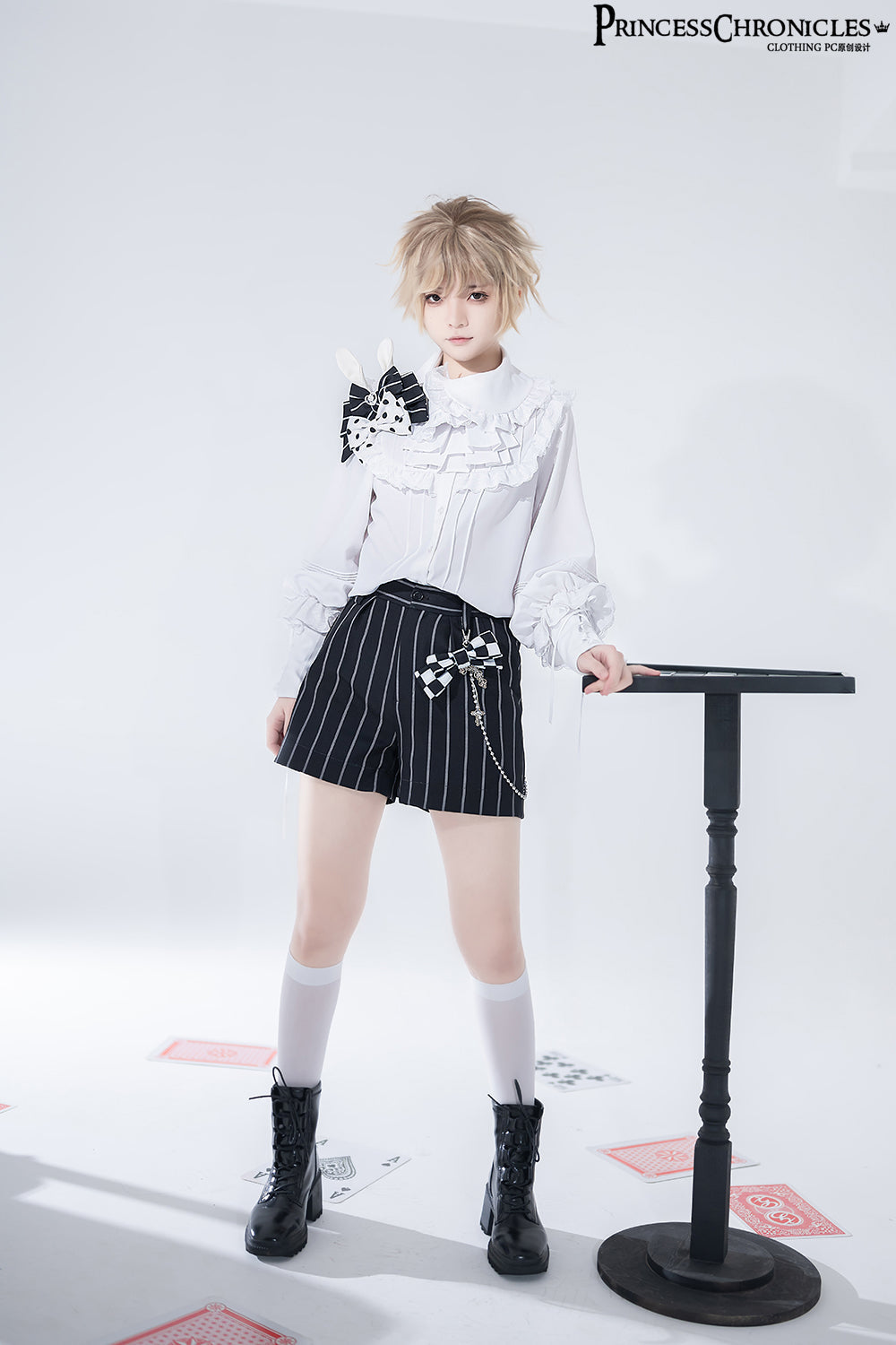 Rabbit Theater Chessboard Ouji Fashion Shirt Set - image 26