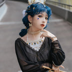 Dusk Bester - Egyptian Lolita Brooch Waistband Shawl - image 26