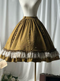Embroidered Classic Lolita OP Dress, Lace Trim Shirt and Accessories - image 28