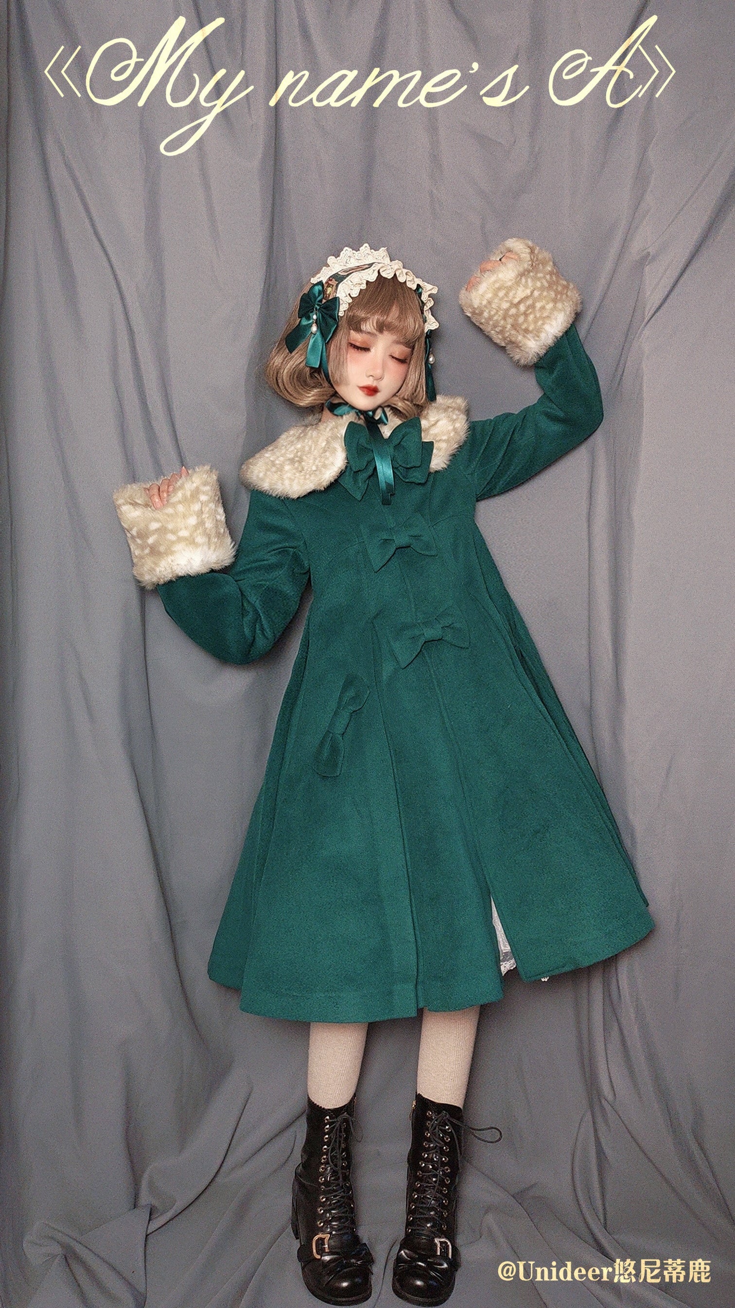 Casual Lolita Winter Wool Down Coat Multicolors - image 10