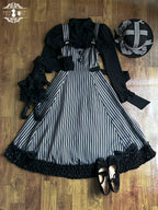 Classic Lolita JSK Customized Stripe Lolita Dress - image 58
