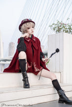 Princess Chronicles Medieval Embroidered Ouji Cape - image 14