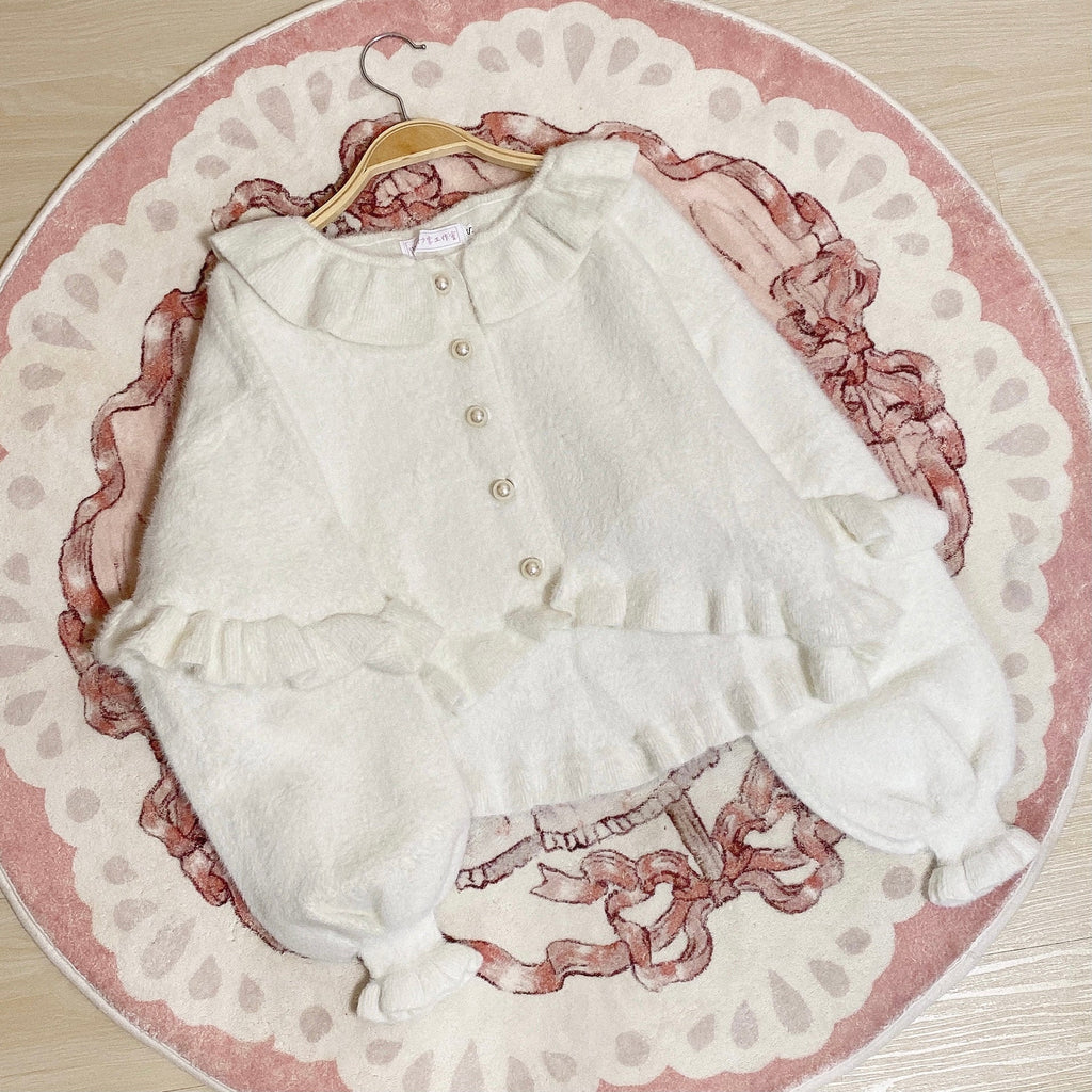 Small Ointment - Sweet Lolita Puff-Sleeve Sweater Coat - image 22