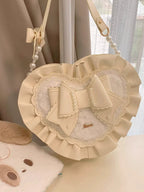 Small Gift Box - Sweet Lolita Heart Handbag, Bow Accent - image 34