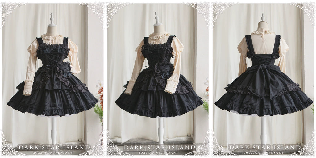 Halloween Gothic Lolita Short JSK Dress - image 37