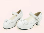 Sweet Lolita Heel Shoes Butterfly Bow Shoes - image 6