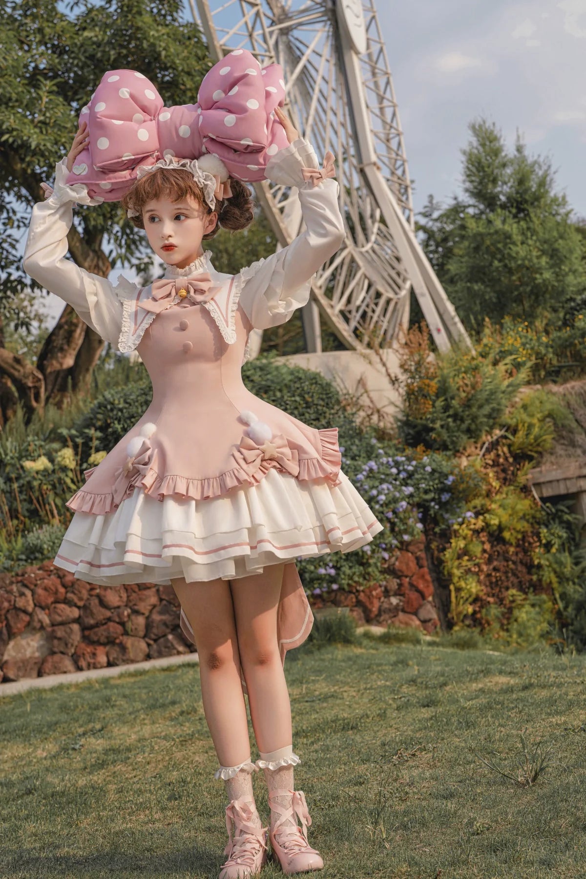 Magic Girl - Sweet Lolita Long Sleeve OP Christmas - image 2