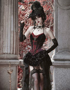 Duchess - Velvet Gothic Lolita Dress, Corset & Skirt - image 10