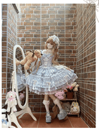 Love Notebook - Old School Lolita JSK Vintage Doll Tiered Dress - image 13