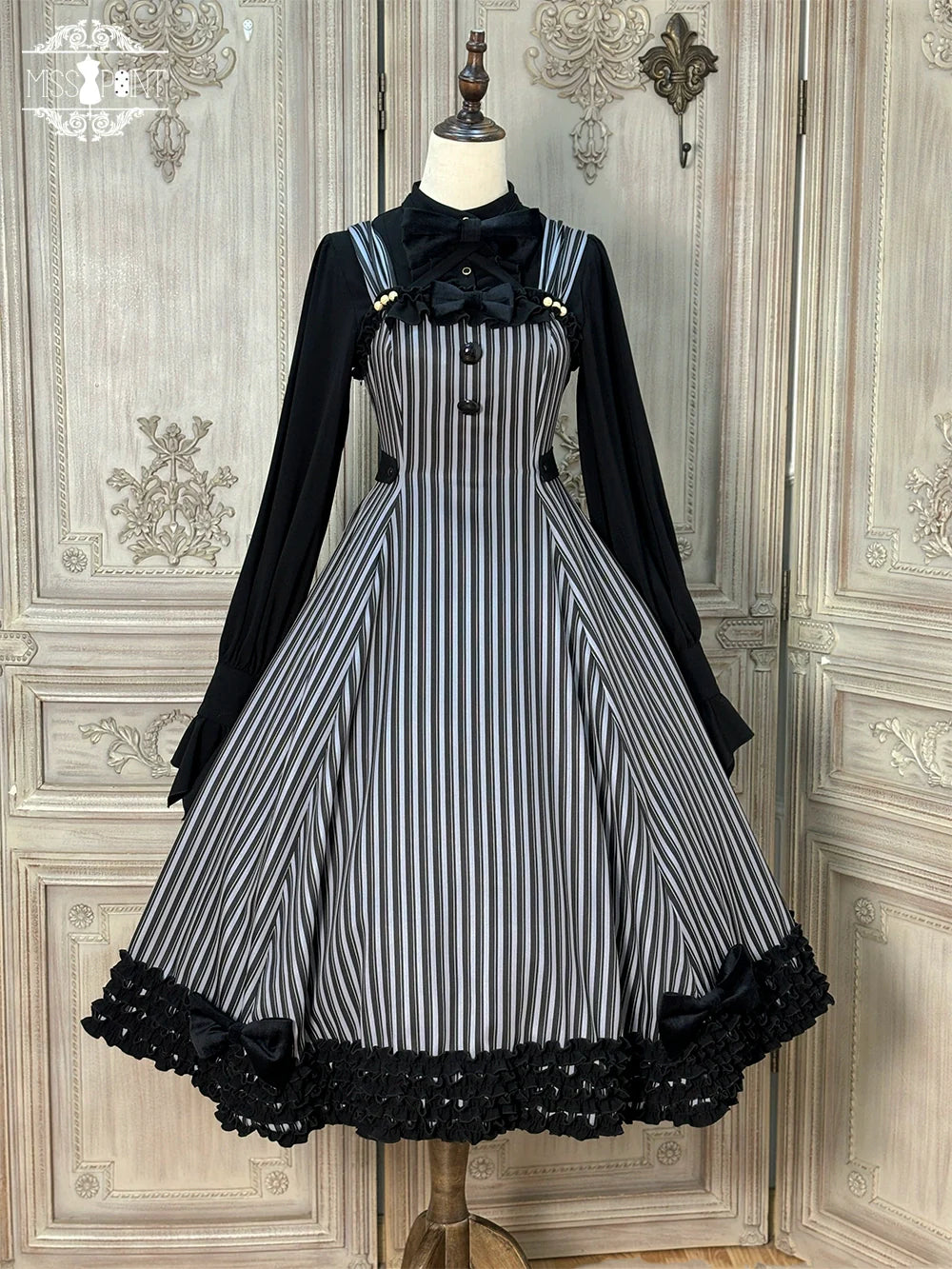 Classic Lolita JSK Customized Stripe Lolita Dress - image 76
