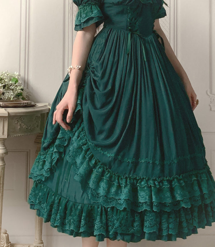 CLA Vintage French Lolita OP Dress - image 31