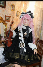 Black and White Sonata - Ouji Lolita Vest Suit and Vintage Lolita OP Dress - image 26
