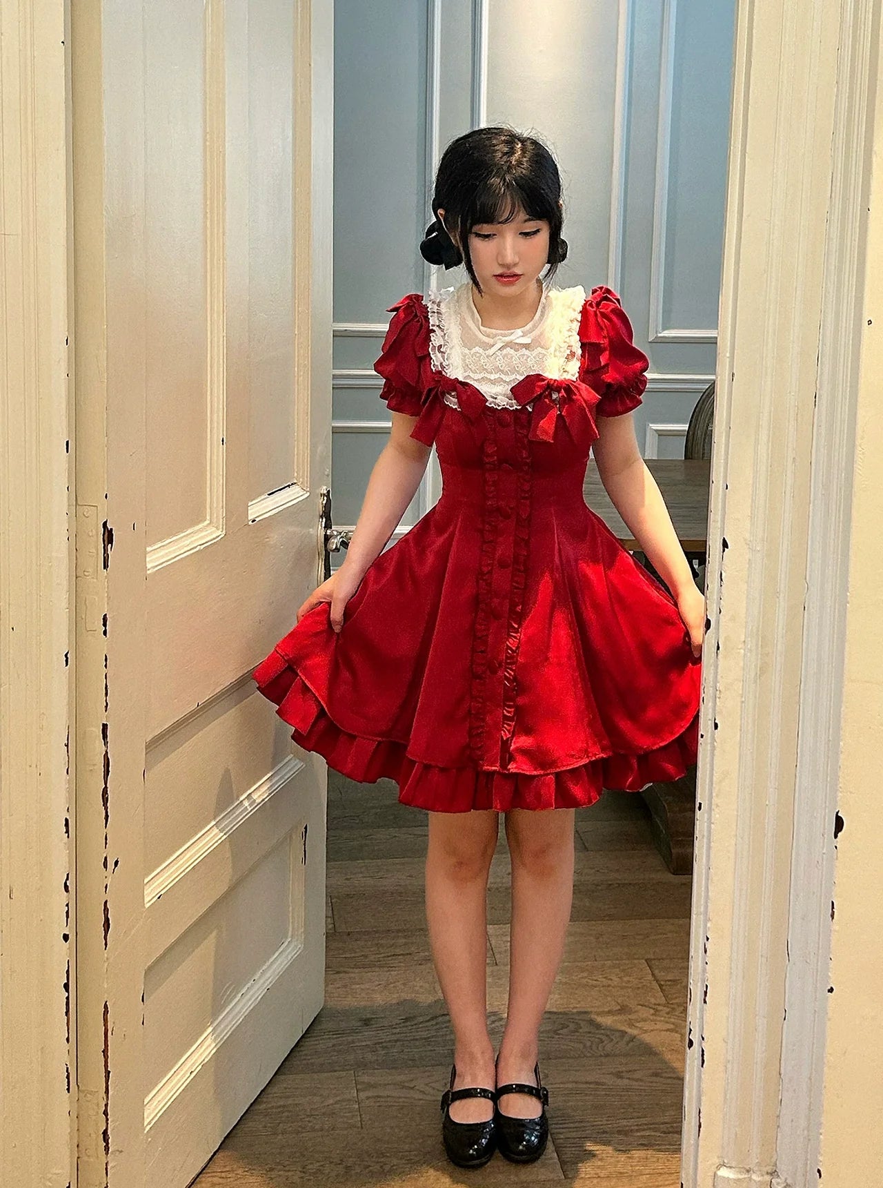 Plus Size Lolita OP Dress Summer Dress - image 13