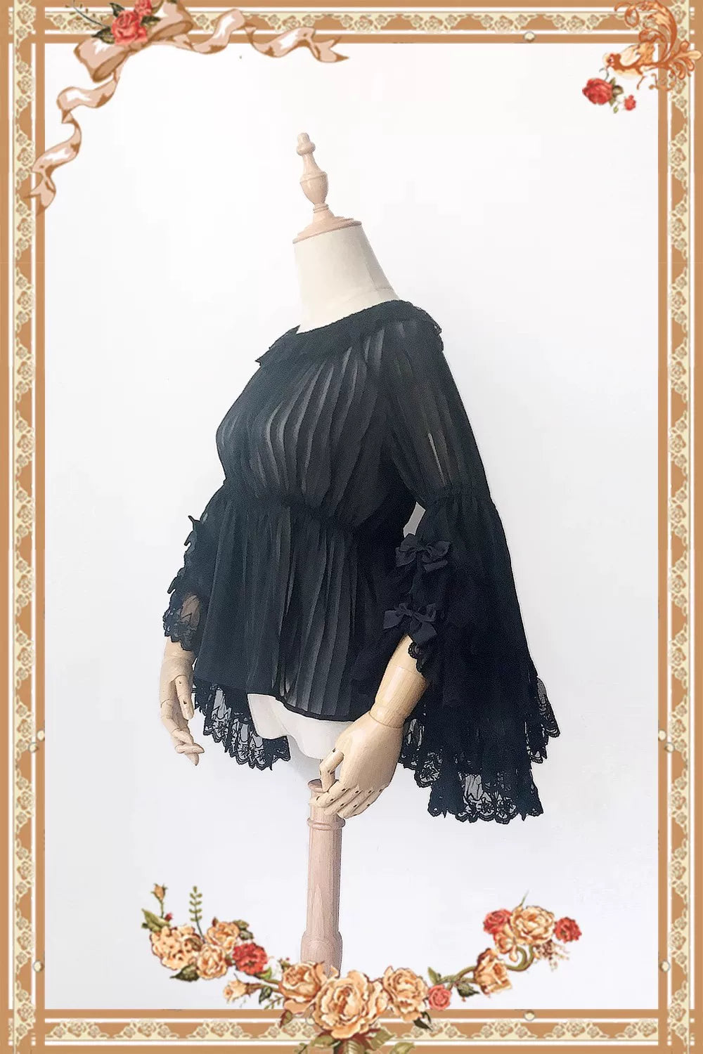 Pearl Box - Classic Lolita JSK, Bustle Back Hem - image 24