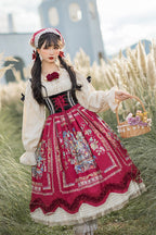 Rich Hymn - Lolita Bavarian Long Velvet JSK - image 29