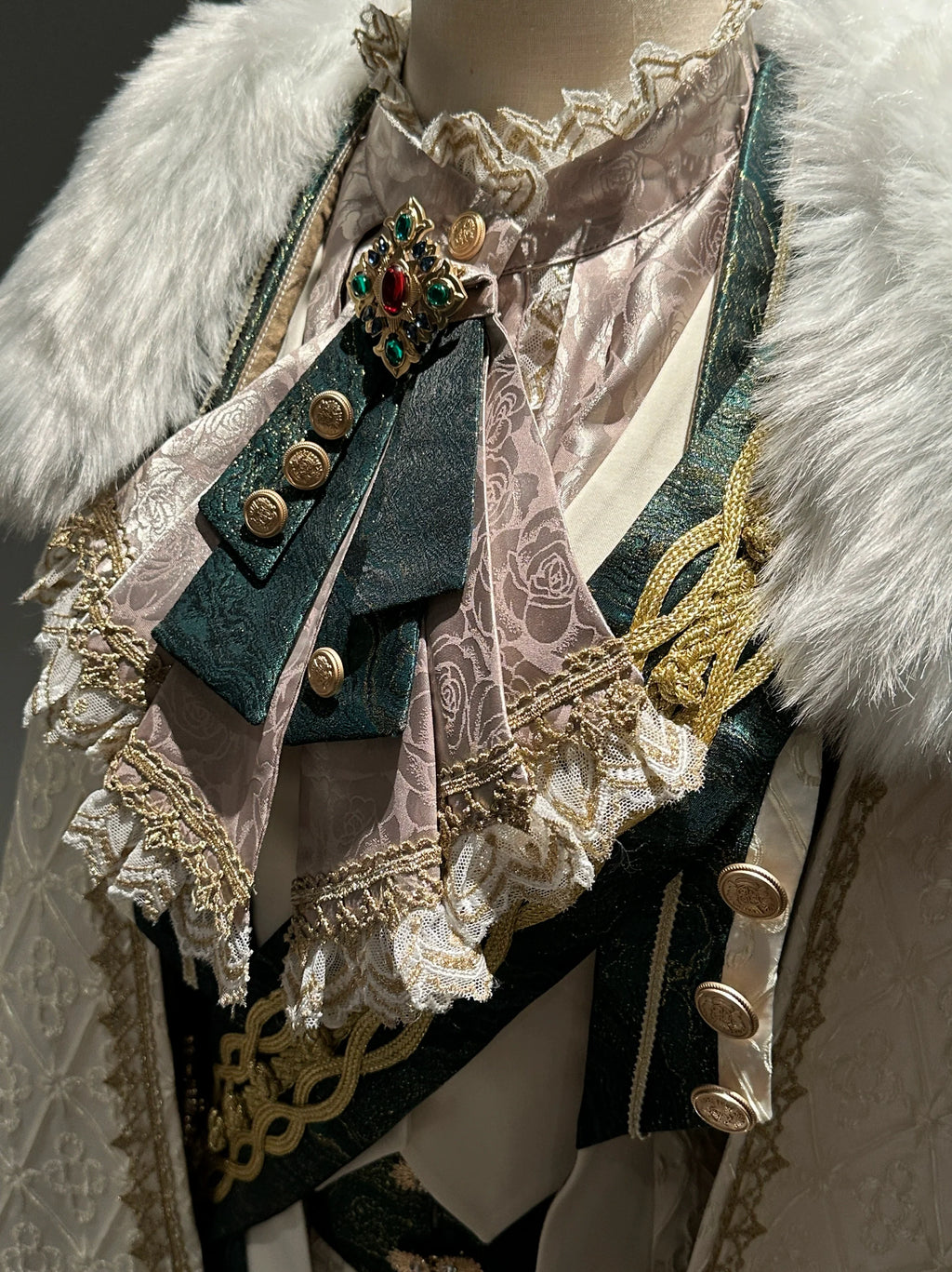 Narsesus - Ouji Lolita Tailcoat, Shirt, Pants, Cape and Accessories - image 14