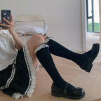 Sweet Lolita Lace Cotton Calf Socks - image 3