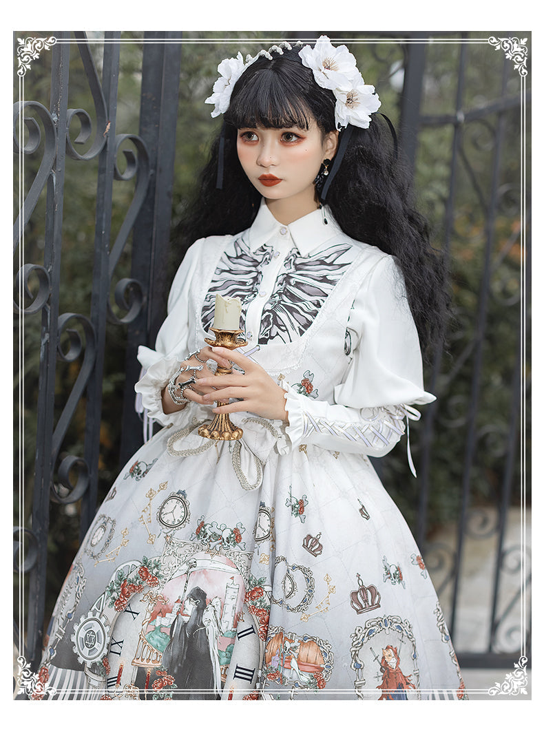 Black Fairytale - Gothic Twins Lolita JSK - image 11