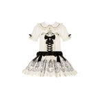 Doll Night - Vintage Twin Lolita OP Dress Embroidered Doll Dress - image 6
