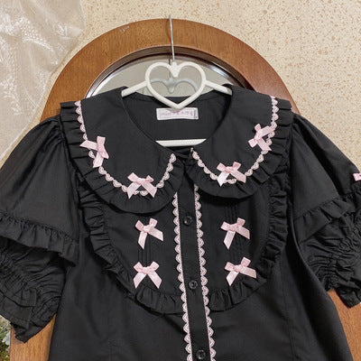 Creamy Condensed Milk - Kawaii Lolita Short-Sleeve Shirt - image 15