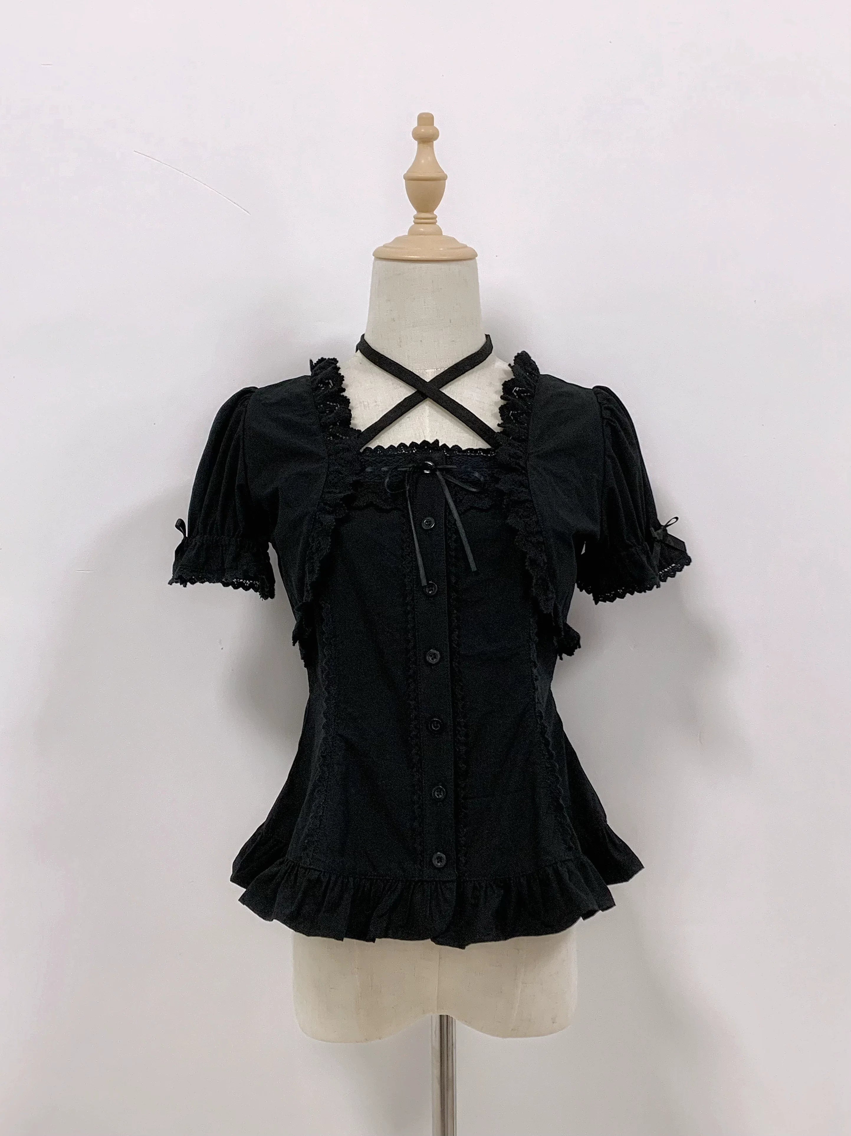 Haruhime Momoko - Cotton Old School Lolita Blouse Collection - image 17