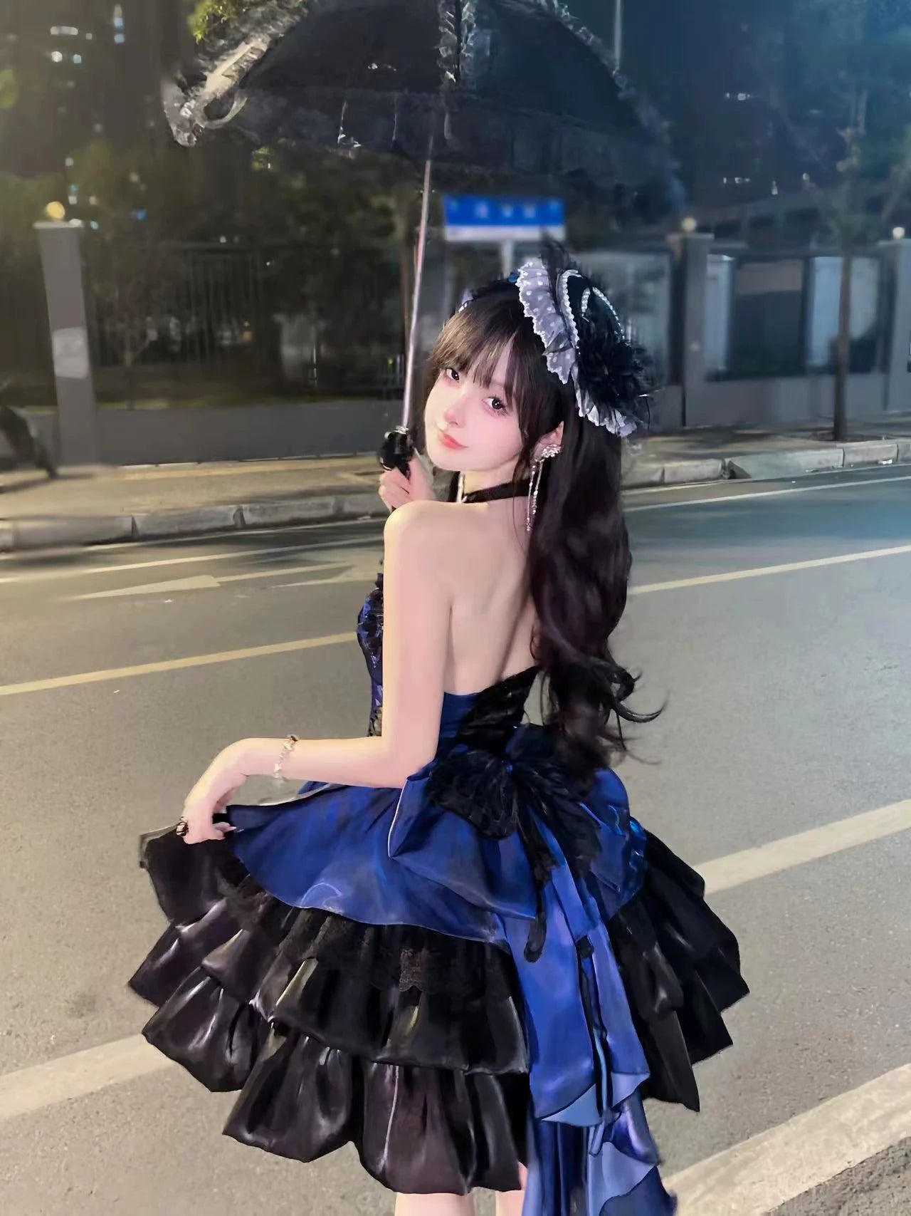 Love Goddess - Elegant Lolita Dress Halter Puff Princess JSK Dress - image 9