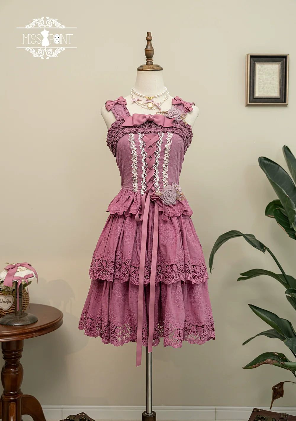 Forest Waltz - Classic Lolita Tiered Skirt Multi-layer Embroidered SK - image 66
