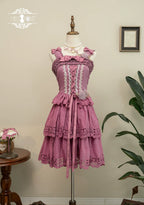 Forest Waltz - Classic Lolita Tiered Skirt Multi-layer Embroidered SK - image 66