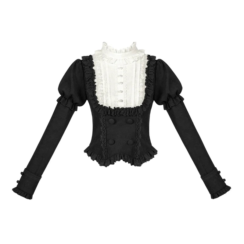 Fog City Time Difference - Classic Lolita SK & Blouse Suit - image 26